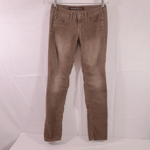Stone Love Distress Corduroy Womens Pants - Picture 7 of 8